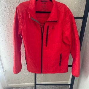L.L. Bean Men's Bright Red Jacket